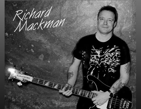 Bass guitar tuition with Richard Mackman
